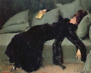 Ramon Casas i Carbo After the Ball painting